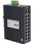 Wı-Tek 16PORT 240W Full Poe WI-SP3018F 16GE Gıgabıt 2x Sfp Yönetilemez Endüstriyel Switch 5