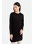 Basic Penye Tunik Siyah 4