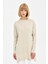 Bisiklet Yaka Örme Basic Tunik Taş 4