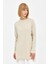 Bisiklet Yaka Örme Basic Tunik Taş 5