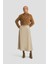 Tüylü Triko Ceket 24K5718 Camel 1