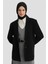 Iki Düğmeli Blazer Ceket 24KH5731 Siyah 3