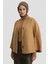Handmade Kısa Kaban 24K7611 Camel 2