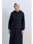 Seyyar Kapşonlu Spor Pardesü Lacivert 1