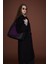 Oversize %100 Yün Kaban Siyah 2