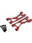 Rc Araba Yükseltme Ön Salıncak Kolları Udırc 112 UD1201 Kırmızı Için Kit (Yurt Dışından) 1