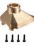 110 Trx4 G500 Trx6 Gold Için Pirinç Ön Arka Diferansiyel Kapağı (Yurt Dışından) 3