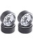 4 Adet Metal Alaşımlı 1.9 Beadlock Jant Gümüş (Yurt Dışından) 2