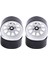 4 Adet Metal Alaşımlı 1.9 Beadlock Jant Beyaz (Yurt Dışından) 2