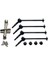 Wltoysblack Için 4 Adet Metal Tahrik Mili ve Tekerlek Somunu (Yurt Dışından) 1