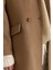 Oversize %100 Yün Kaban Vizon 4