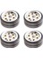 Mini Beadlock Tekerlek Jantları Göbeği 124 118 Rc Paletli Araba Gümüş (Yurt Dışından) 3