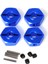Rc Araba Yükseltme Adaptörü Altıgen 12MM Kiti Losı 118 Mini Mavi Için (Yurt Dışından) 5
