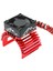540 550 3650 3660 3674 Motor Isı Emici Rc Araba Radyatör Fanı Kırmızı Siyah (Yurt Dışından) 1