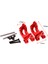 Rc Araba Yükseltme Ön C Arrma Için Set 1/10 Gorgon 4x2 2WD Gorgon Canavar Kamyon Rc Araba Yükseltme Parçaları Kırmızı (Yurt Dışından) 9