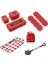8pc Simüle Bavul Bagaj Ağı Kürek Trx4 110 Rc Araba Kırmızı (Yurt Dışından) 1