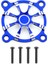 30X30MM Alüminyum Alaşımlı Soğutma Fanı Kapağı Rc Motor Mavi (Yurt Dışından) 1
