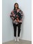 Special Bomber Ceket Siyah - Pembe 5