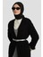 Uzun Triko Hırka 24KD4209 Siyah 4