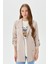 Kolu Katlanabilir Blazer Ceket Bej 1
