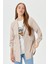 Kolu Katlanabilir Blazer Ceket Bej 4