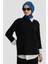 Pantolonlu Triko Takım 24KD4219 Siyah 3