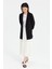 Kolu Katlanabilir Blazer Ceket Siyah 4