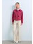 Kapak Cepli Keçe Ceket Fuşya 3