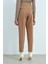 Düğme Detaylı Pensli Pantolon Camel 3