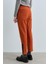 Yanları Jakar Kamalı Gabardin Pantolon Turuncu 4