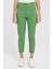 Dar Paça Kanvas Pantolon Benetton Yeşili 2