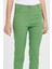 Dar Paça Kanvas Pantolon Benetton Yeşili 3