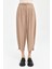 Paçası Büzgülü Pantolon Camel 1