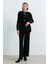 Triko Pantolon Ceket Takım Siyah 1