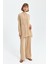Oversize Pantolon Tunik Takım Bej 2