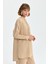 Oversize Pantolon Tunik Takım Bej 4