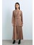 Kuşaklı Pantolon Tunik Takım Camel 1