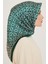 Klasik Desenli Sura Saf İpek Eşarp 9248D 80 86 2