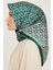 Klasik Desenli Sura Saf İpek Eşarp 9248D 80 86 3