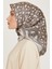 Klasik Desenli Sura Saf İpek Eşarp 9213D 34 3