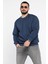 Erkek Bisiklet Yaka Şardonlu Sweatshirt 1