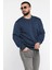 Erkek Bisiklet Yaka Şardonlu Sweatshirt 3