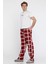 Erkek Ekose Desenli Polar Pijama Altı 1