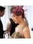Fascinator Ş Bandı Bayanlar Günü Çay Partisi Düğün Saç I Ş Kırmızı (Yurt Dışından) 5