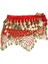 Dansı Kalça Eşarp Kostümü 320 Dansı Kırmızı (Yurt Dışından) 1