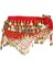 Dansı Kalça Eşarp Kostümü 320 Dansı Kırmızı (Yurt Dışından) 2