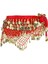 Dansı Kalça Eşarp Kostümü 320 Dansı Kırmızı (Yurt Dışından) 4
