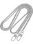 Ince Metal Çanta Omuz Çantası Yedek 120CM (Yurt Dışından) 4