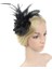 Tüy Fascinator Ş Saç Bandı Düğün Saçı (Yurt Dışından) 2