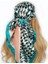 Ipek Eşarp Eşarp Headwraps Kadınlar Için Vintage Dört Mevsim Saç Eşarp 90*90CM Başörtüsü Fular Bandana Femme Başörtüsü (Yurt Dışından) 3
